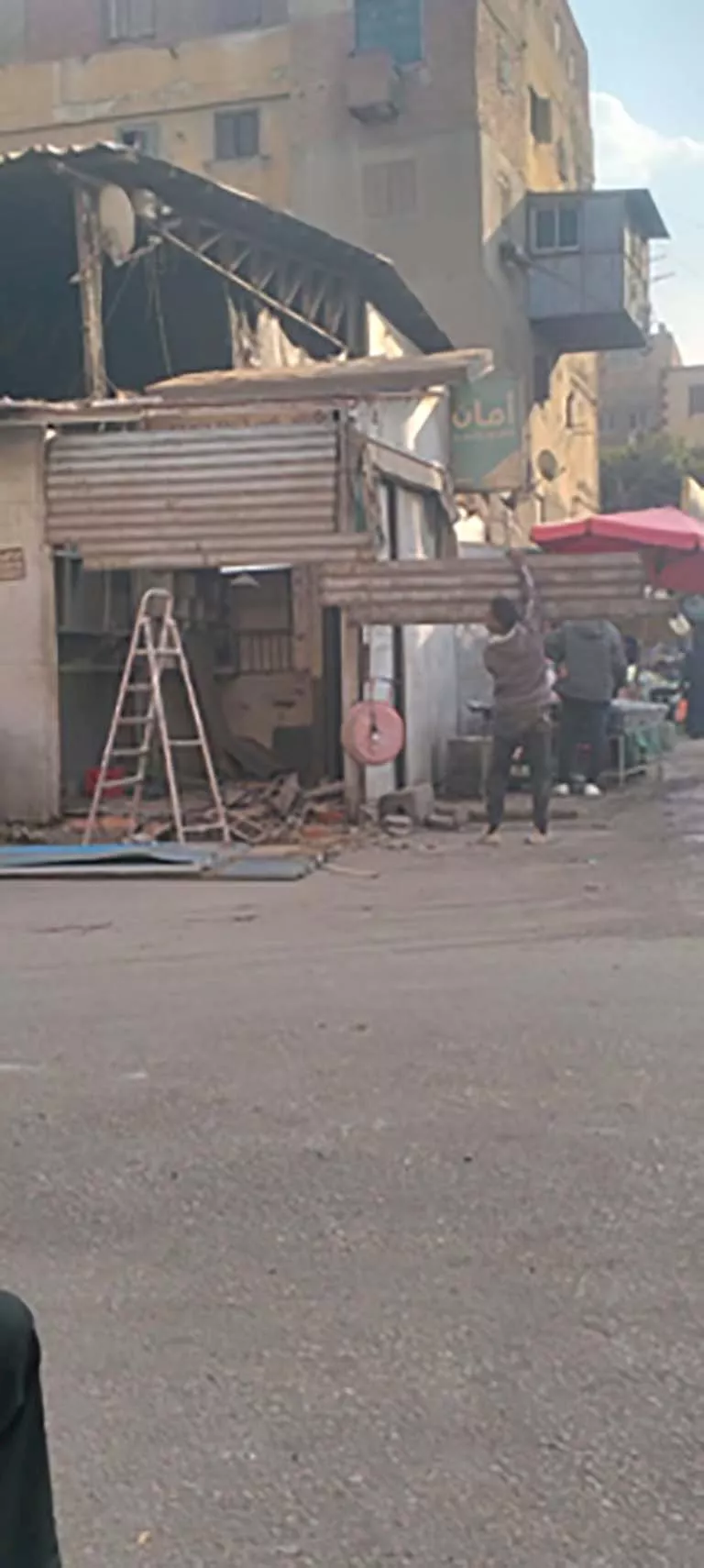 إزالة 110 أكشاك غير مرخصة بالقاهرة (2)