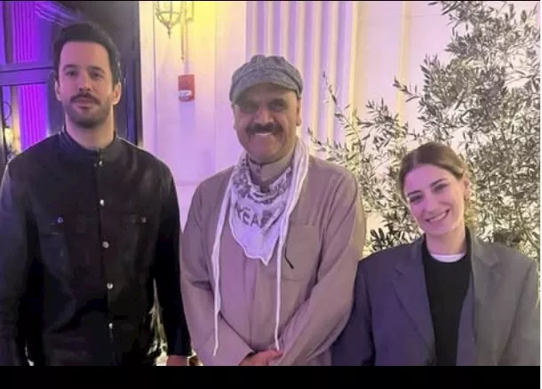 داوود حسين مع هازال وباريش (1)