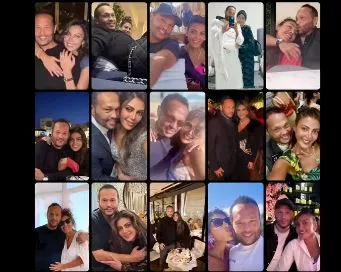 صور تجمع ريهام حجاج مع زوجها 