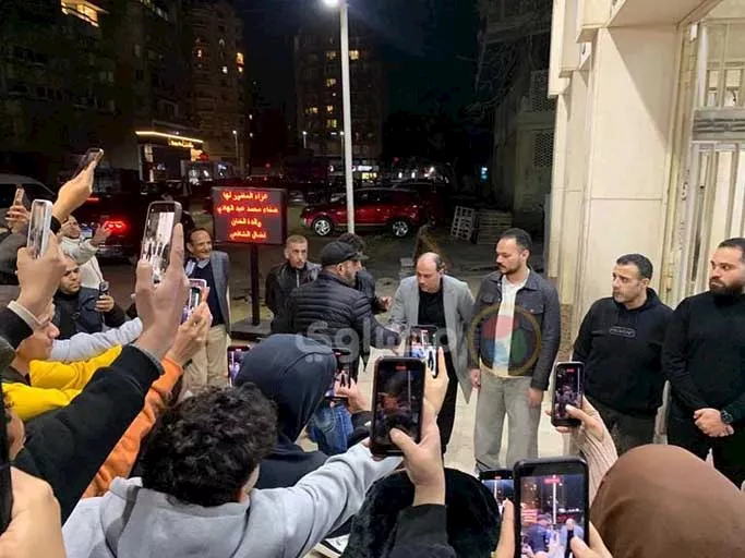 عزاء والدة نضال الشافعي_3