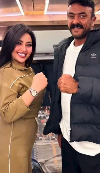 رحمة محسن وأحمد العوضي في كواليس فهد البطل