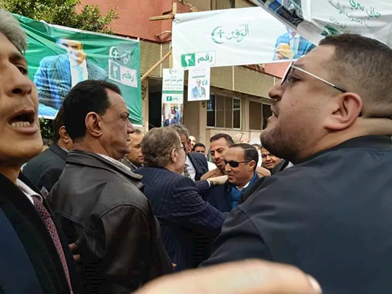 السيد البدوي يصل مقر انتخابات حزب الوفد