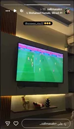 تعليق زوجة مروان عطية على هدفه في مرمى بنين