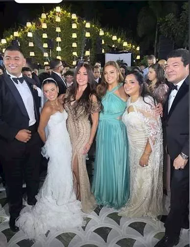 المخرجة شيرين عادل تحتفل بزفاف ابنتها في حضور نجوم الفن