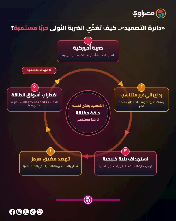 دائرة الحرب - إنفوجراف