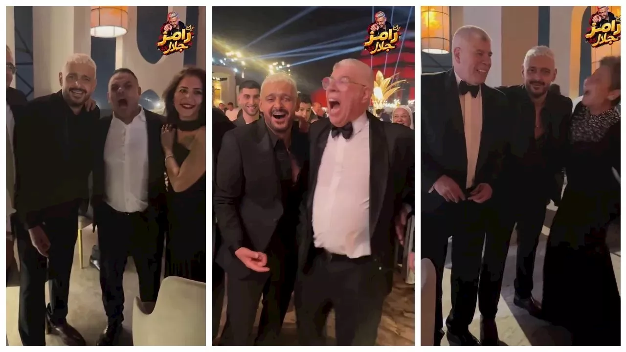 رامز جلال مع نجوم الفن