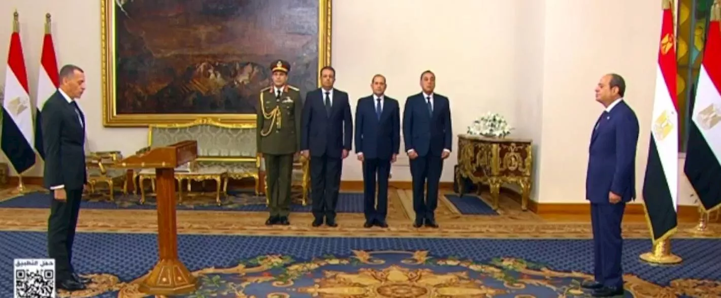 المهندس عمرو لاشين يؤدى اليمين الدستورية