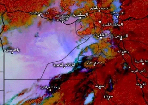 تفاصيل حالة طقس ليلة السبت في مصر