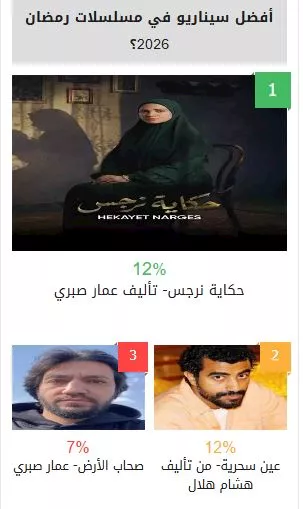 أفضل سيناريو في رمضان 2026
