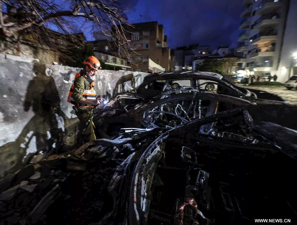 دمار في نهاريا بشمال إسرائيل