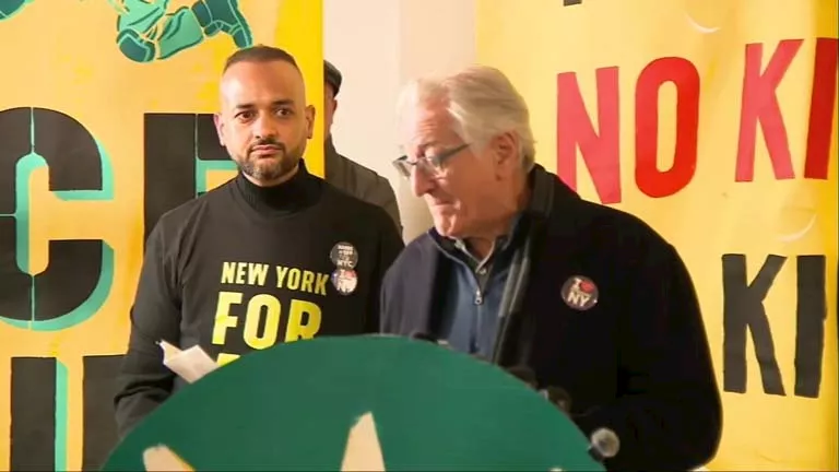 روبرت دي نيرو يلقي كلمته