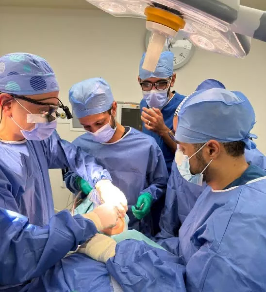 اجراء جراحة