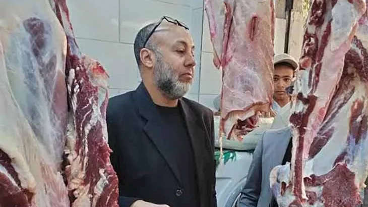 التفتيش على محلات الجزارة فى أسوان