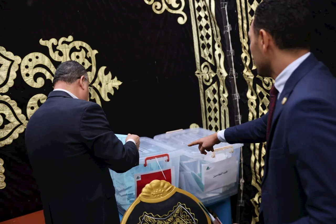 وزير التعليم العالي يدلي بصوته في انتخابات نقابة المهندسين بالإسكندرية ٢