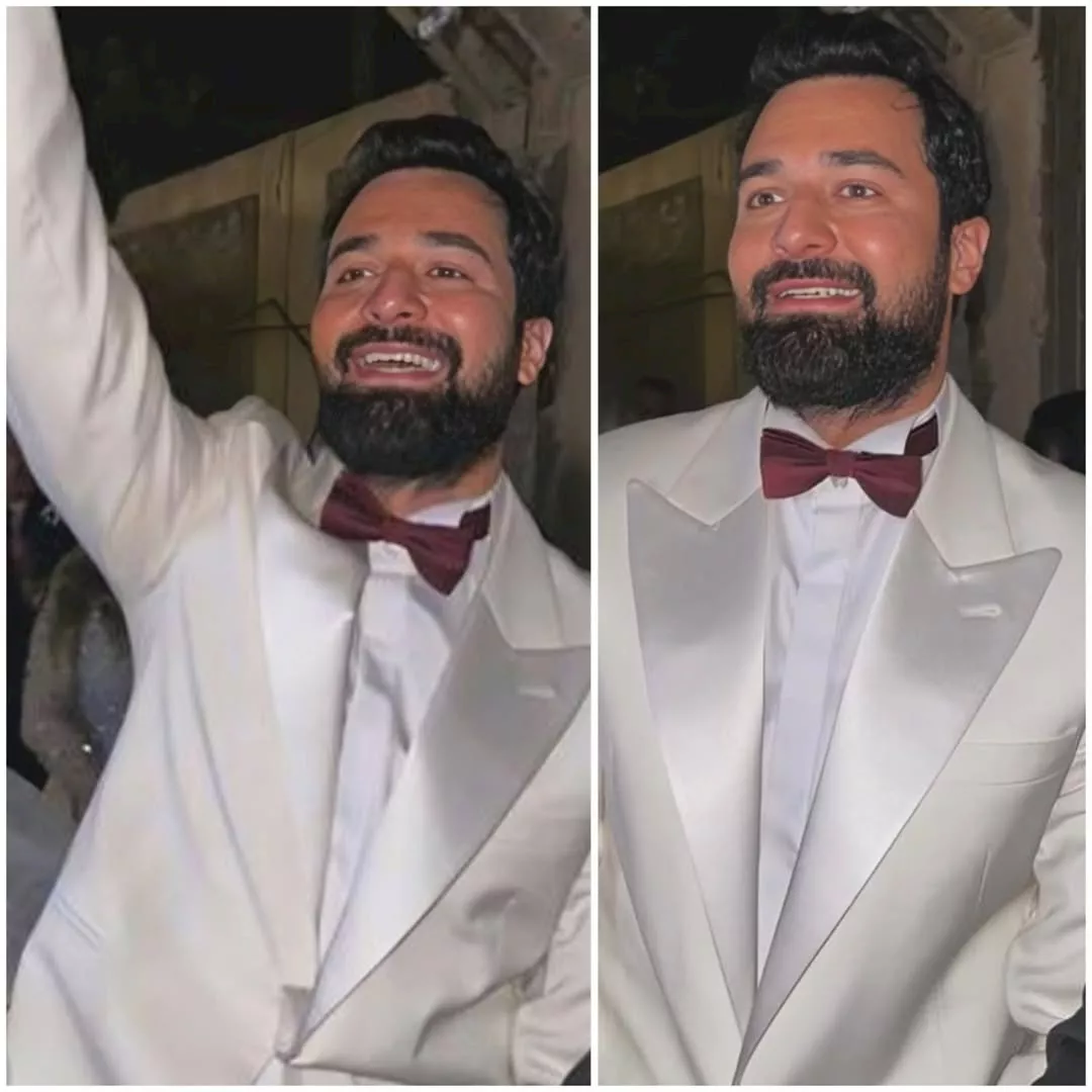 عمل فني أم حفل زفاف؟.. أحمد حاتم يثير الجدل بصورة مع عروس_2