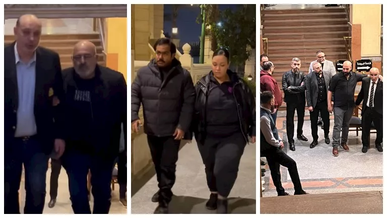 عزاء والد حاتم صلاح