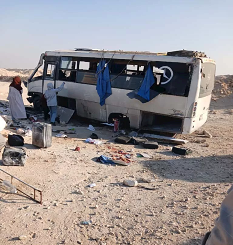 أتوبيس الحادث 