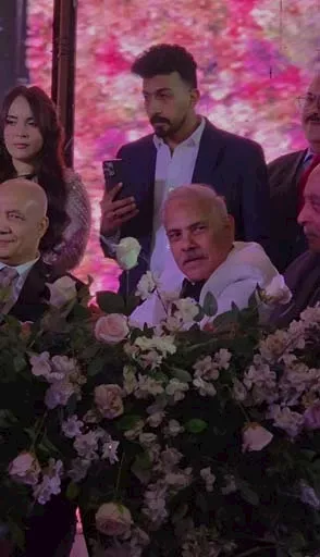 الصور الاولى من حفل زفاف نجل محمد رضوان_1