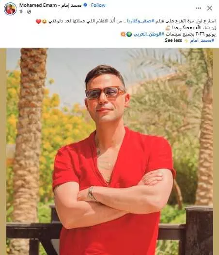الفنان محمد إمام