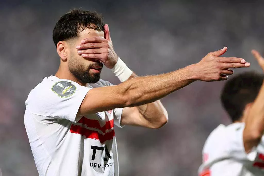 احتفال عدي الدباغ بهدفه في مرمى اتحاد العاصمة