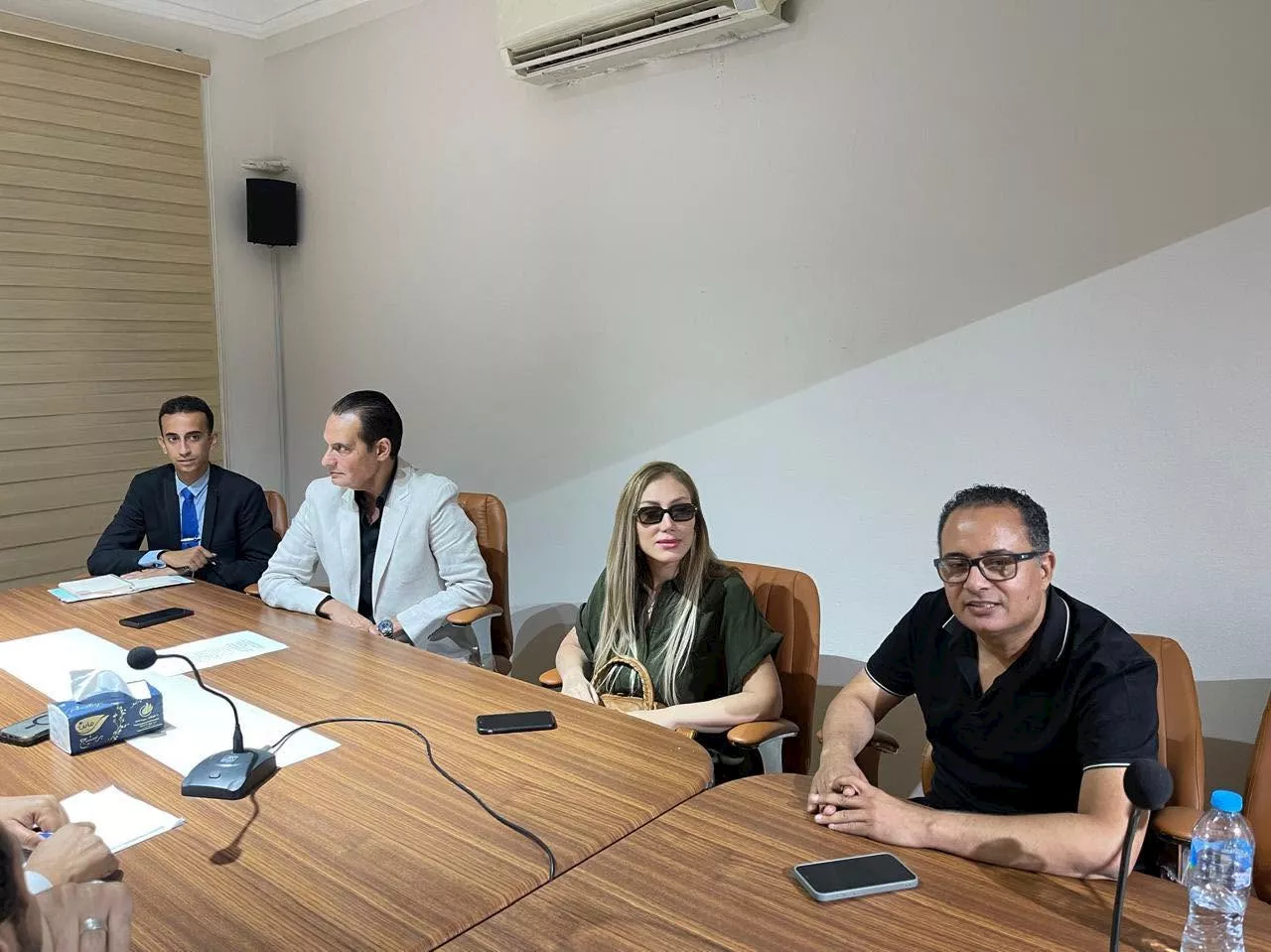 مثول ريهام سعيد أمام لجنة التحقيق بنقابة الإعلاميين 1