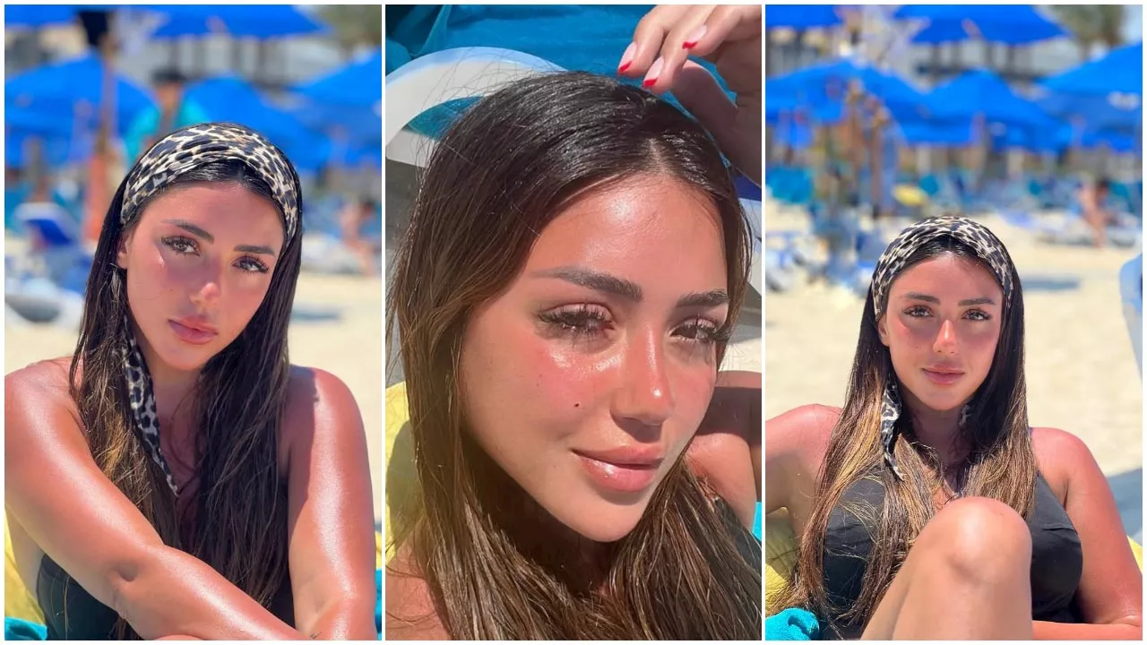 سارة سلامة تودع الصيف بإطلالة ملفتة من الساحل الشمالي