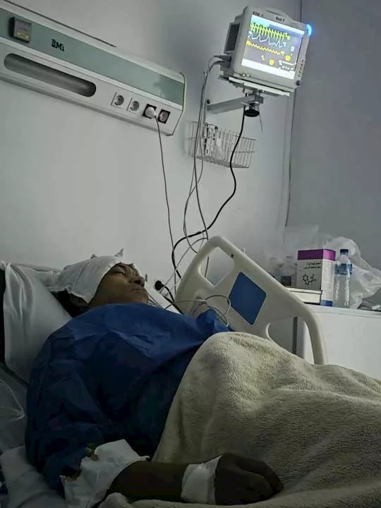 سامح حسين في المستشفى