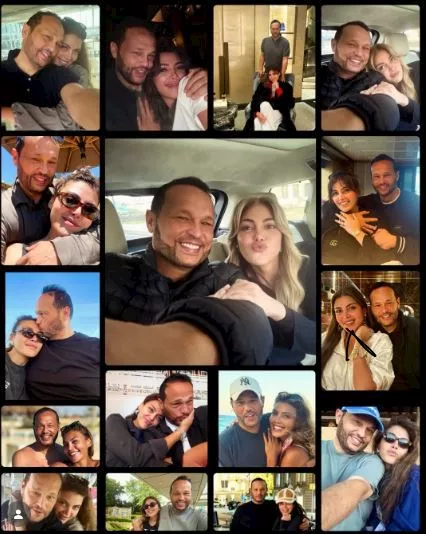 محمد حلاوة يحتفل بعيد ميلاد زوجته ريهام حجاج
