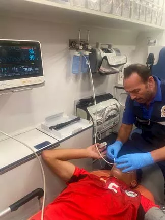لاعب منتخب مصر