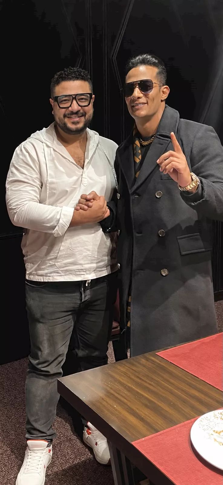 محمد رمضان ومحمد سيد بشير