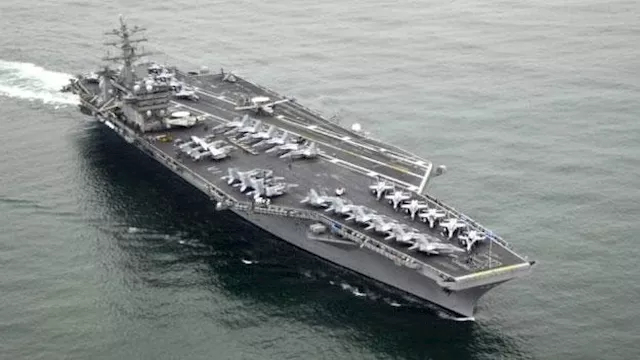 حاملة الطائرات الأمريكية نيميتز                   