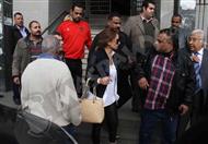 الفنانة زينة امام مصلحة الطب الشرعي