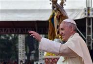 البابا فرنسيس في مانيلا في 18 كانون الثاني/يناير 2