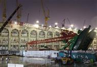 حادث سقوط الرافعة الحديدية بالحرم المكي