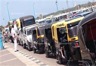 منع التوك توك من السير في حدائق الأهرام