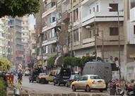 الامن يجوب شوارع دسوق كفر الشيخ