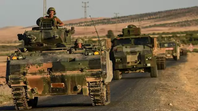 رتل عسكري سوري