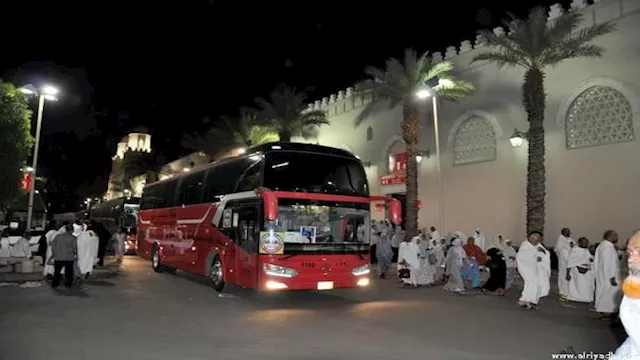 أفواج الحجاج بمكة المكرمة