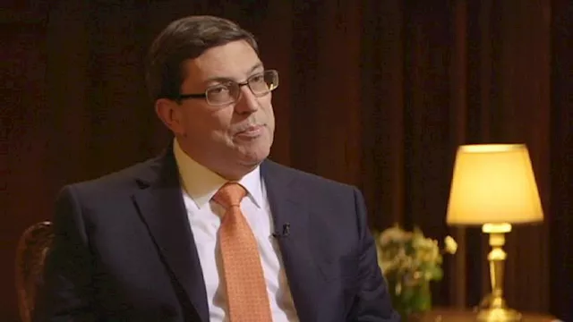 وزير الخارجية الكوبى برونو رودريجيز باريلا        