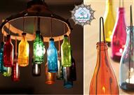 استخدم بعض زجاجات الخمر الفارغة لتزيين البيت فهل ف