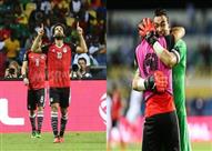 محمد صلاح وعصام الحضري