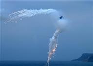 تحطم طائرة مروحية