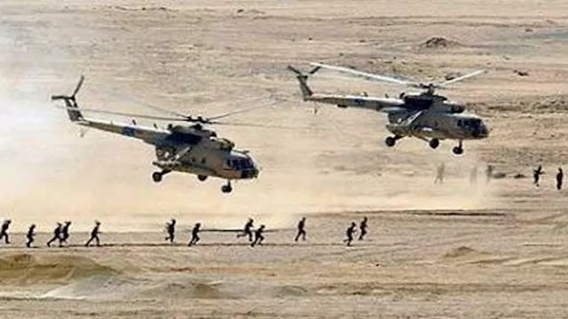 إنزال جوي أجنبي في العراق واشتباكات ببادية النجف