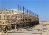 أعمال إنشاء محطة محولات - أرشيفية