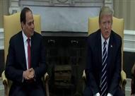 الرئيس السيسي ونظيره ترامب