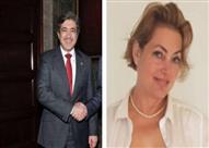 السفير القطري فهد المشيري و الموظفة