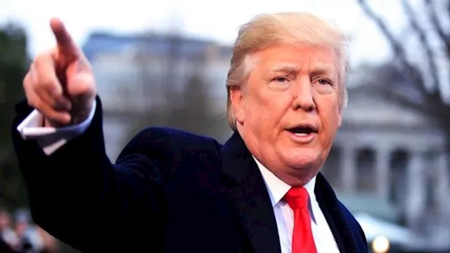 الرئيس الأمريكي دونالد ترامب                      