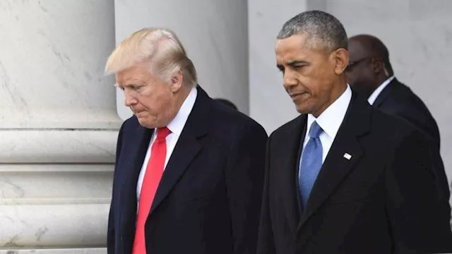ترامب وأوباما
