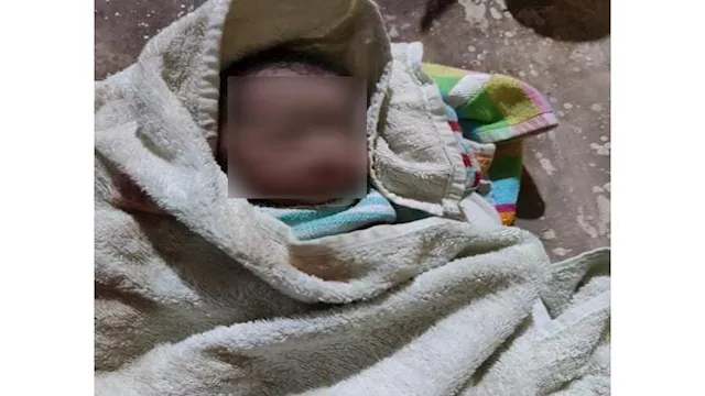 العثور على رضيع بالشارع في الجيزة