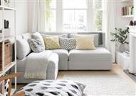 حيل ديكور داخلي غير مكلفة لتوسيع غرفة الجلوس الصغي